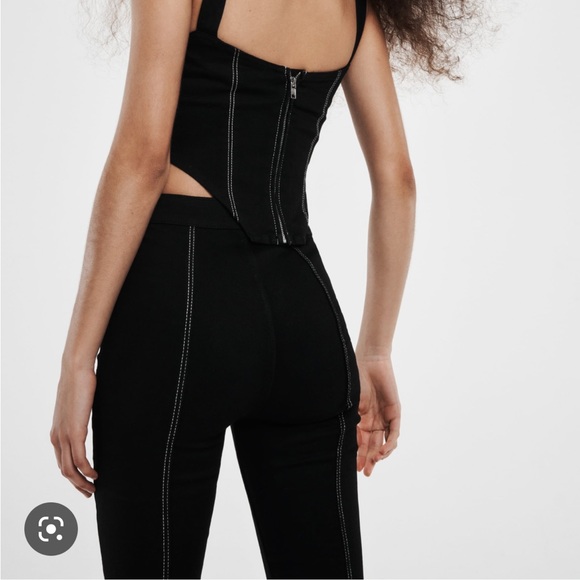 Zara split jeans NWT - Picture 2 of 6